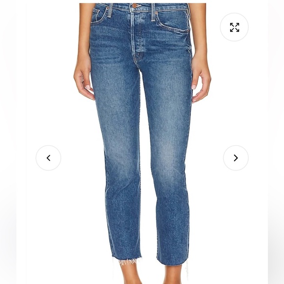 MOTHER Denim - Mother Tomcat ankle fray jeans 27